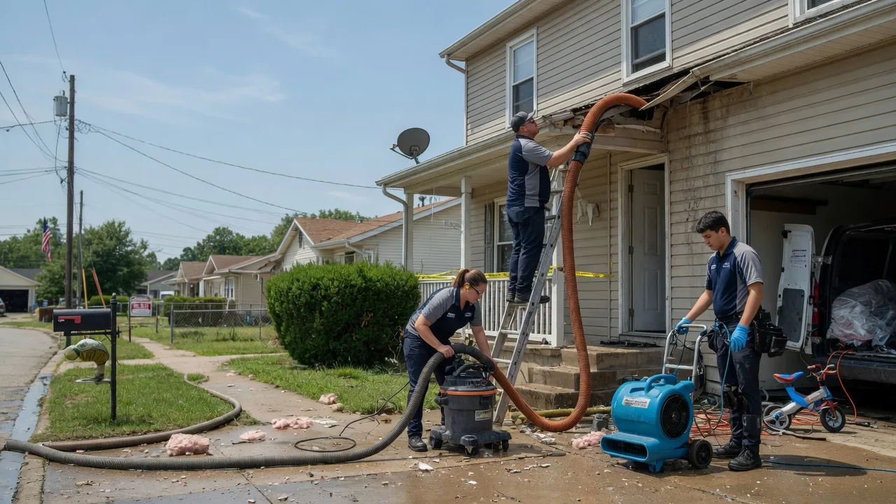 Water Damage Restoration in Gibson, LA near me